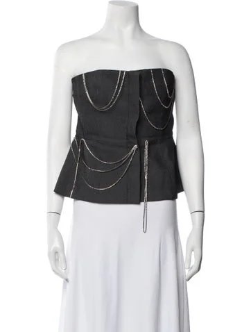 POST MERIDIEM Strapless Top