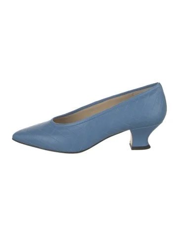 Yuni Buffa Leather Patterned Pumps w/ Tags