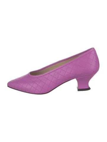 Yuni Buffa Leather Patterned Pumps w/ Tags