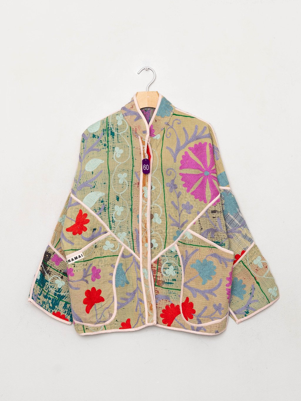 The Ladhiya Suzani Quilted Kantha Jacket