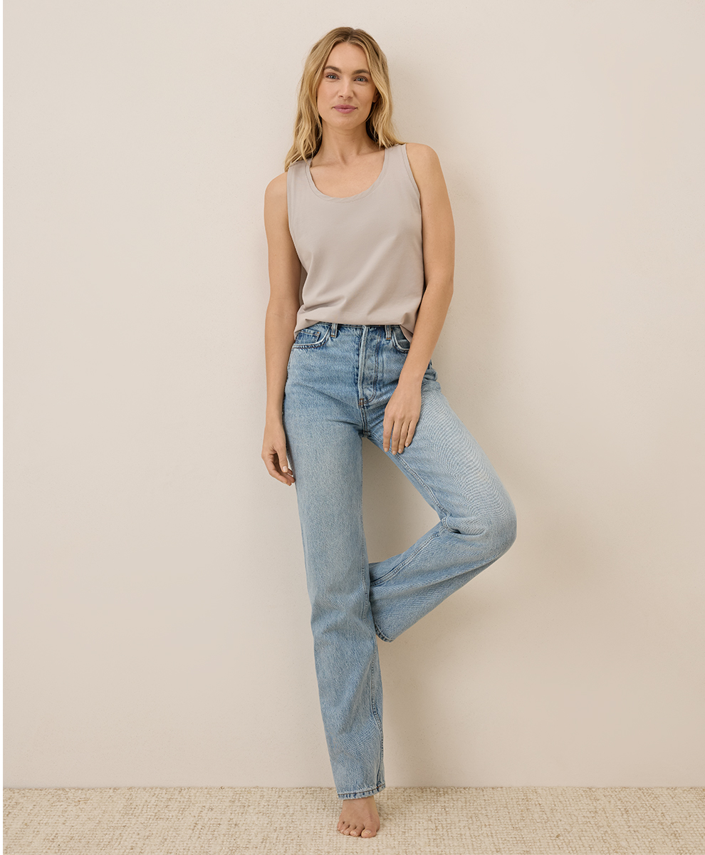 Women's Luxe Stretch Jersey Tank