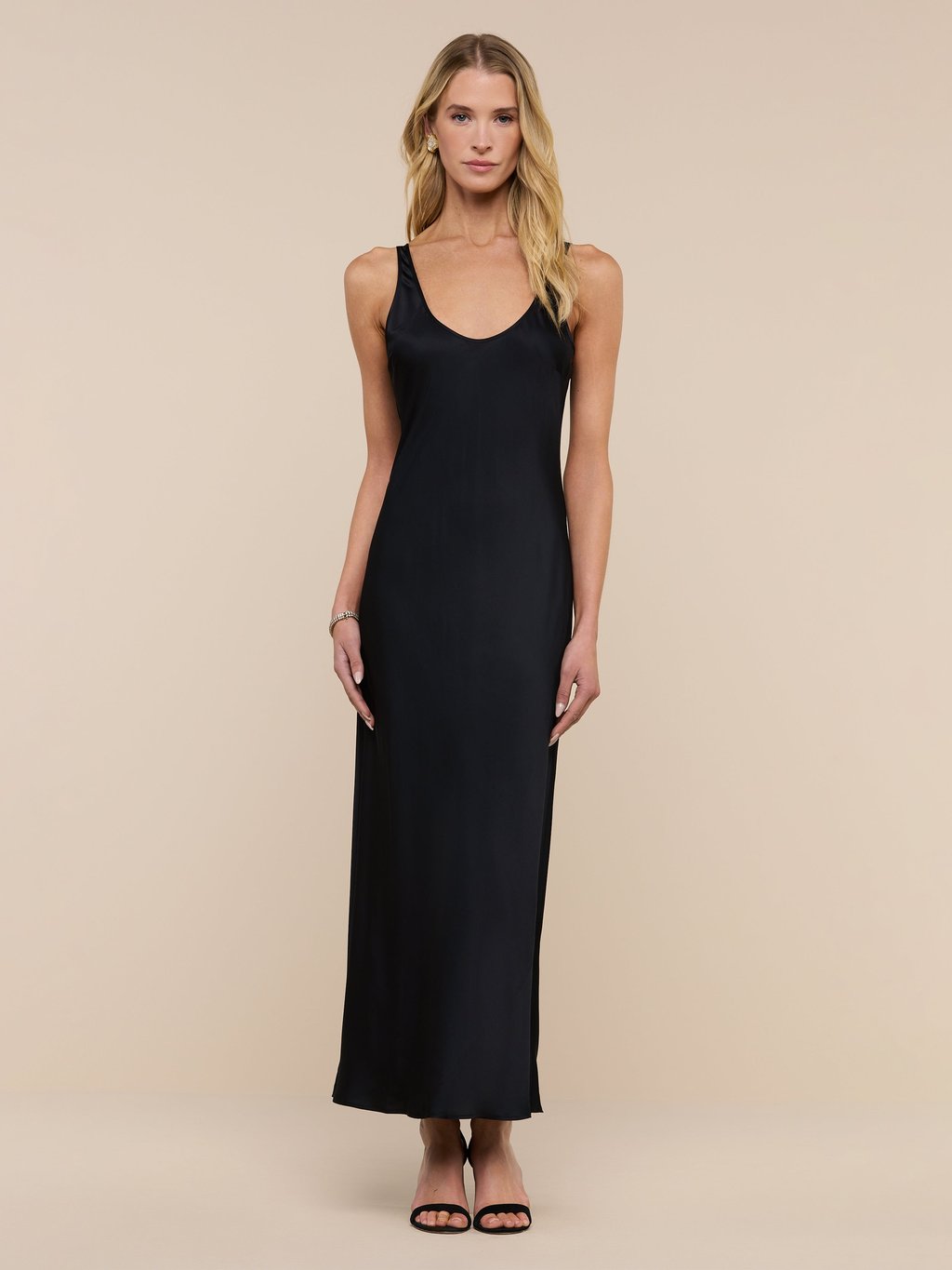Akiya Satin Maxi Dress