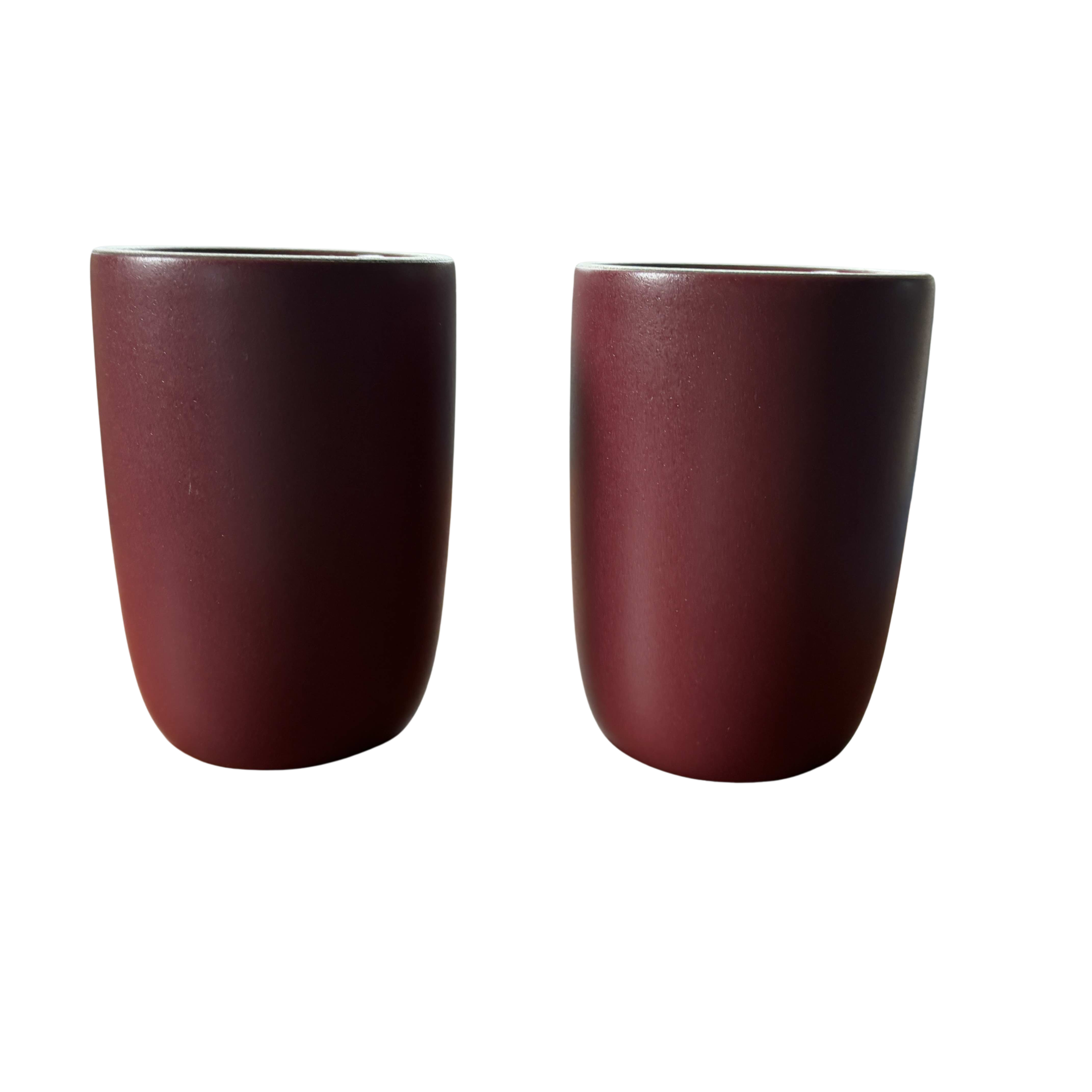 Limited Edition PAIR of Tall Modern Cups