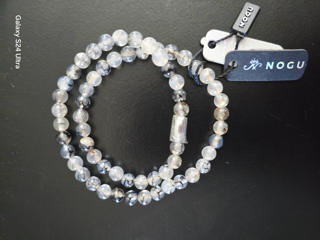 Arachnid Agate | Silver | Gemstone Wrap