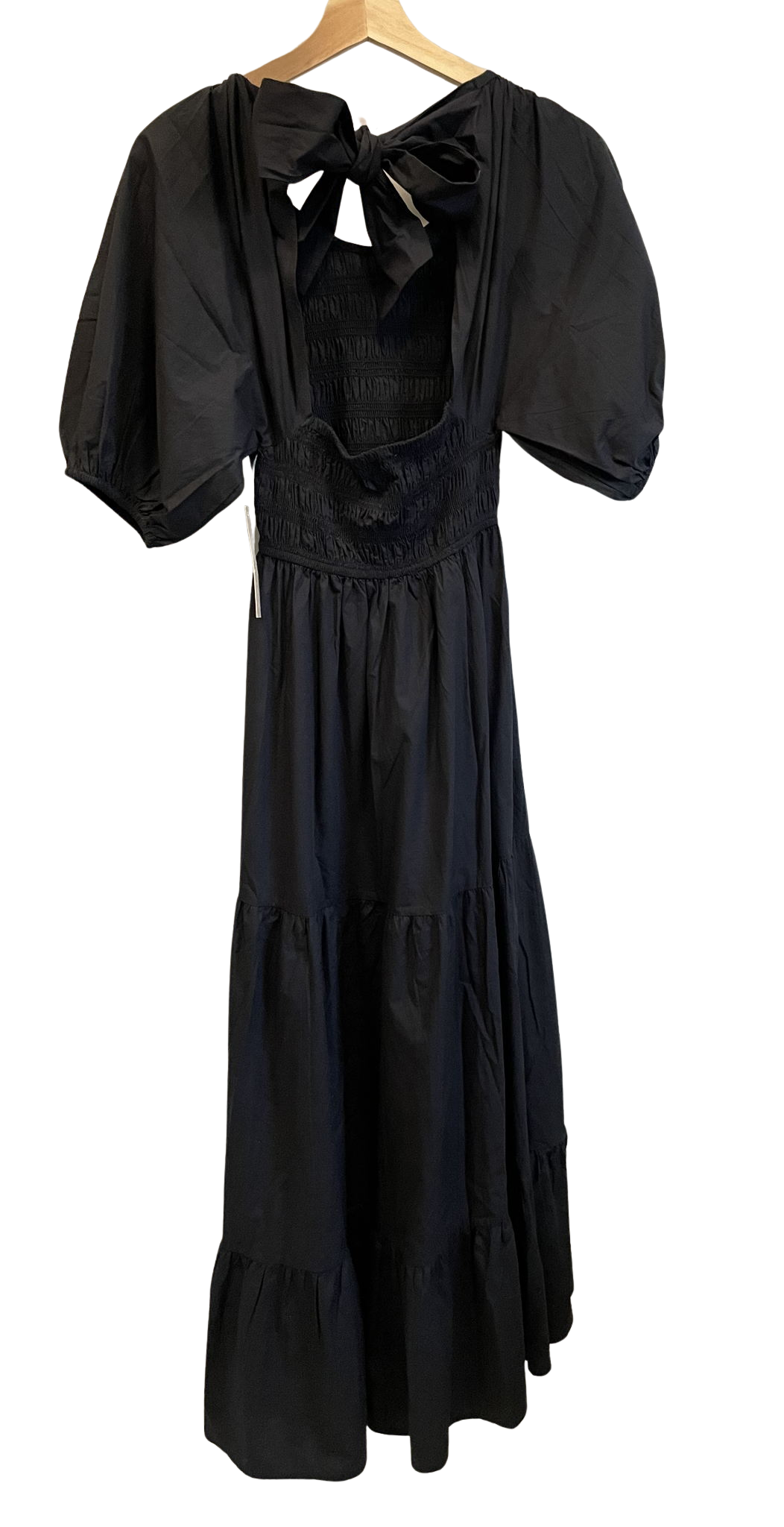 Montecito Midi Dress-Black-Small