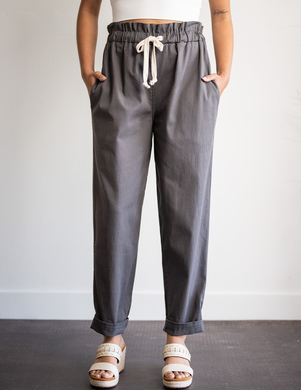 Cotton Twill Francesca Pant