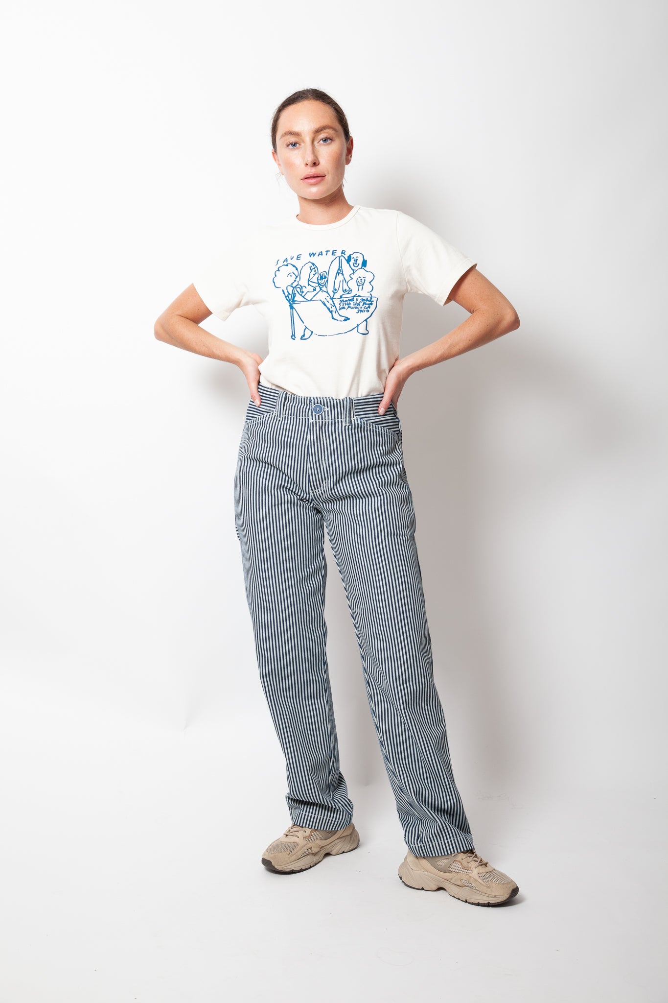 Deadstock Painter Pants - Conductor Stripe