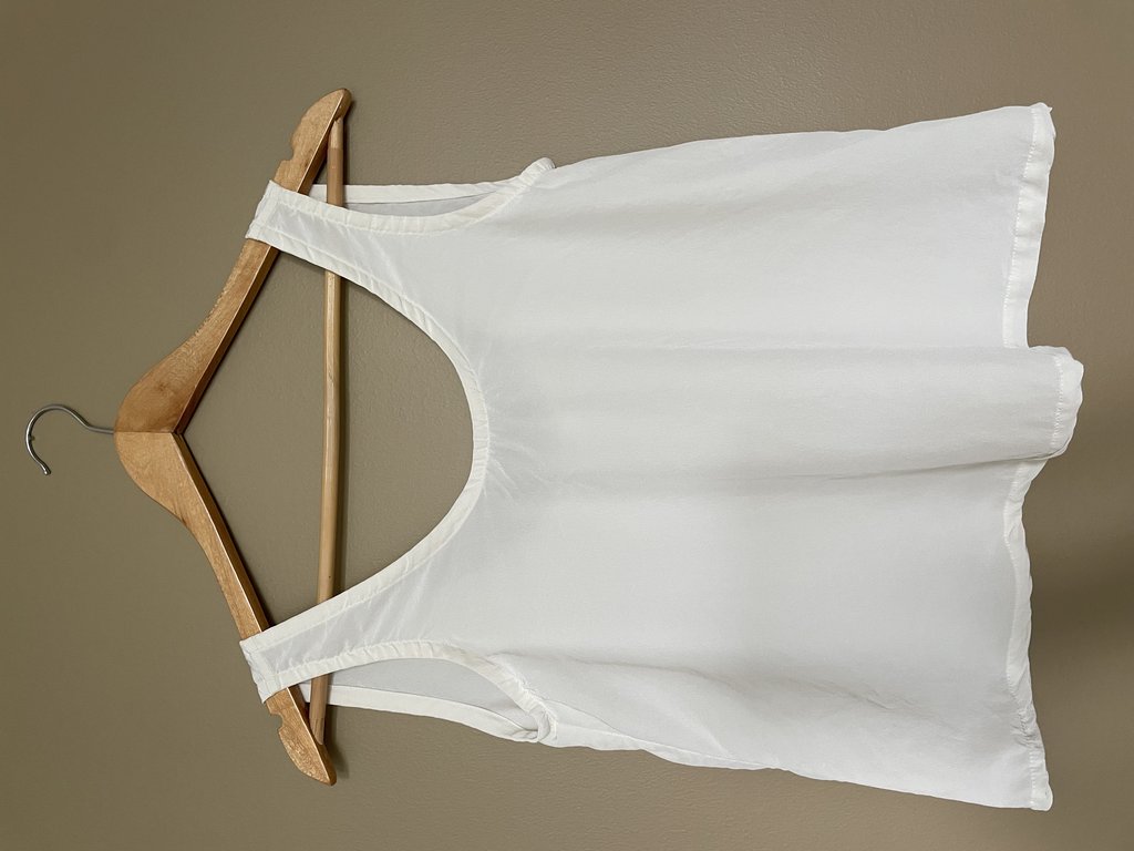 Ella Slip Tank in Silk Crepe