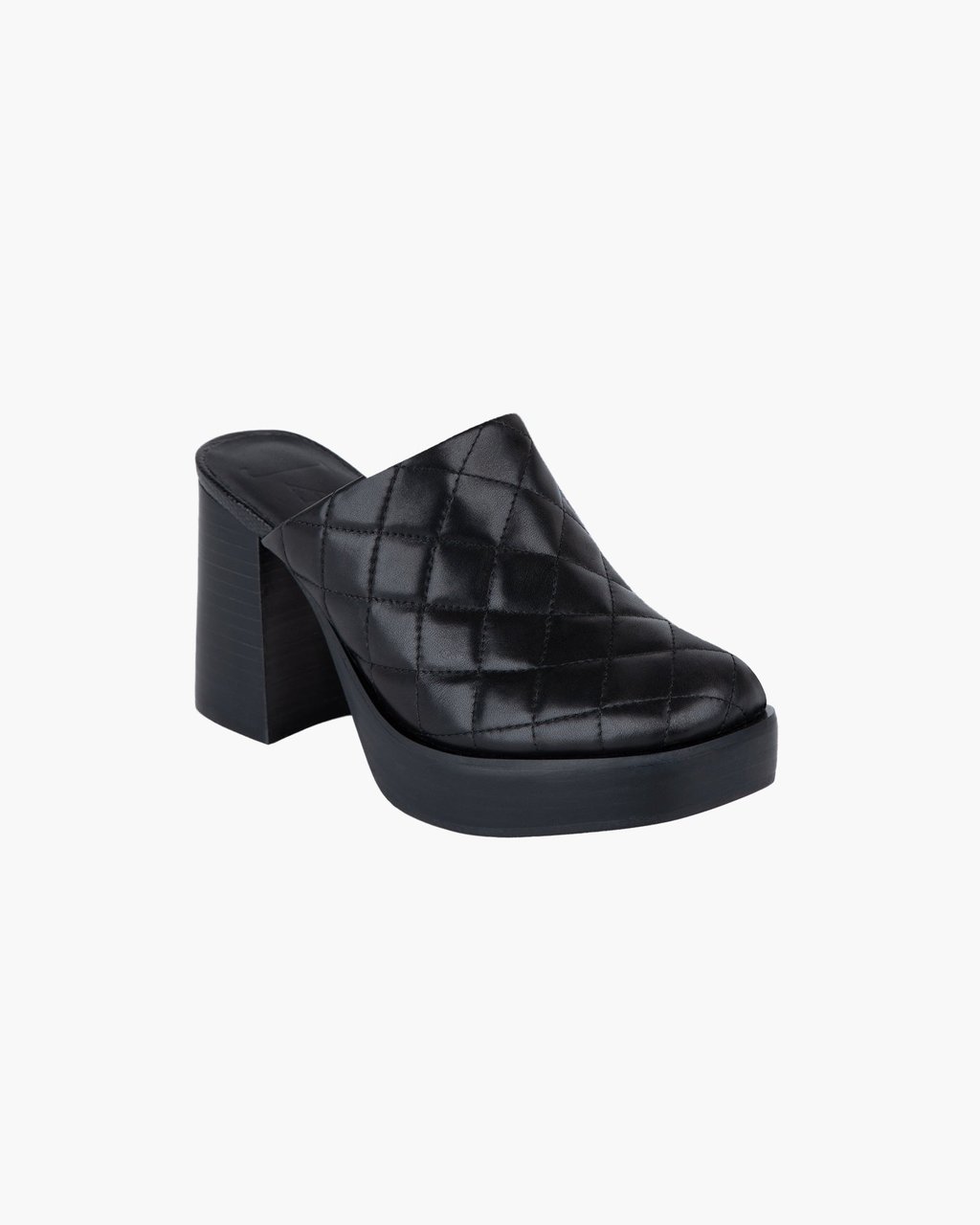 Genevieve Clog Quilted-Shoes
