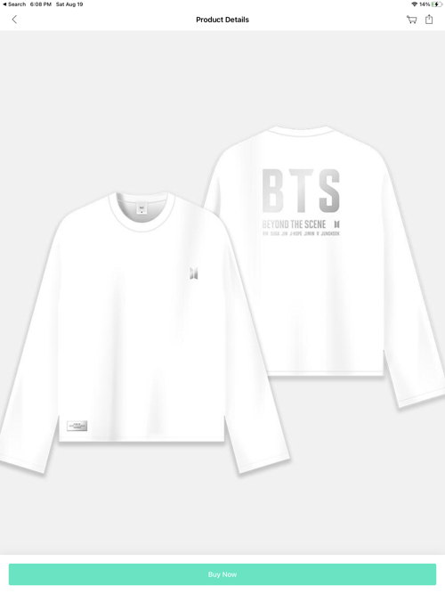 BTS LYT Long Sleeve Tshirt