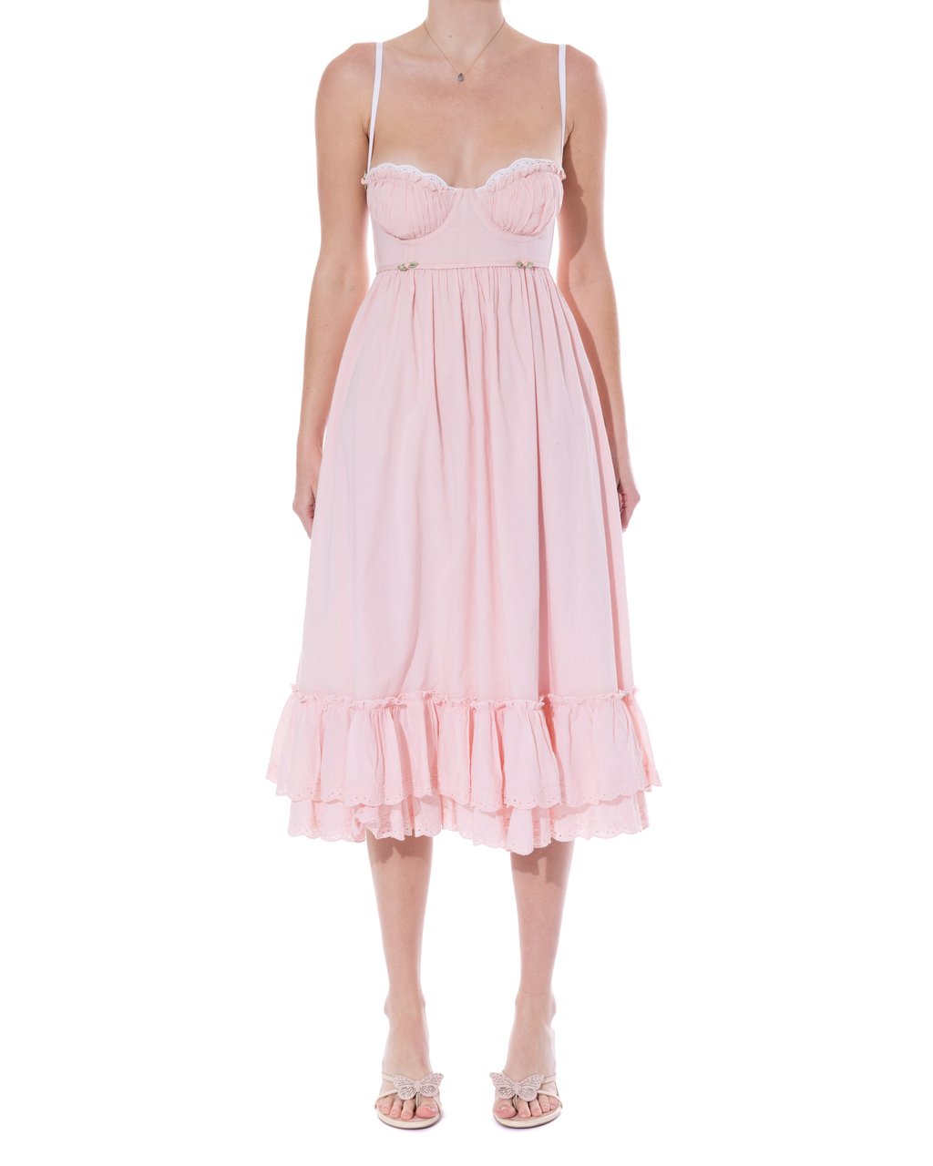 Violete-Azizi midi dress