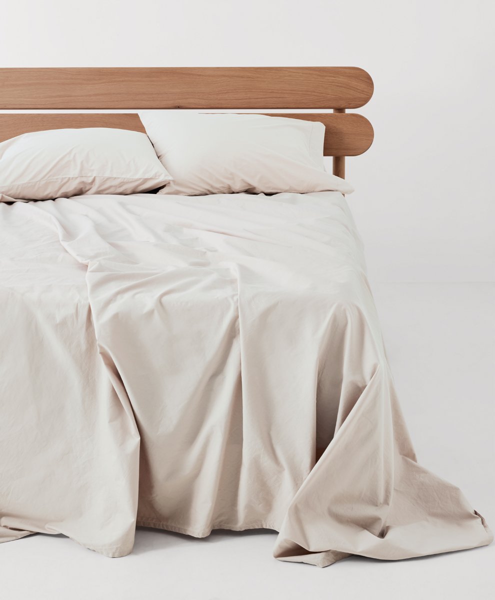 Home Organic Cool-Air Percale Sheet Set