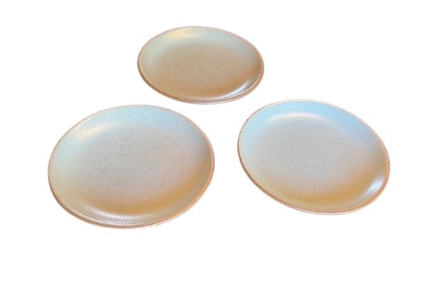 Set of 3: Bread and butter plate