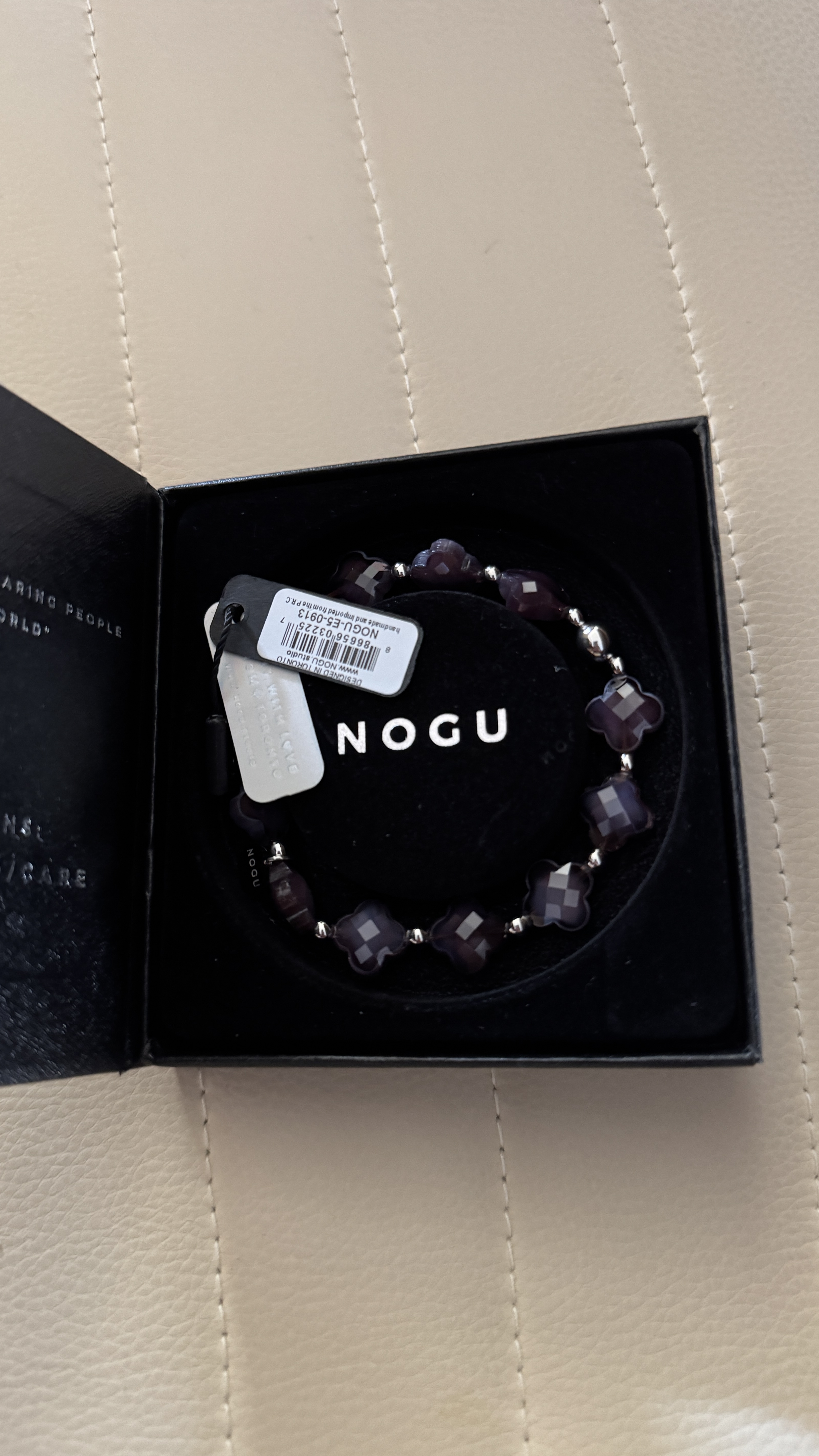 Violet Spring | Clover Bracelet