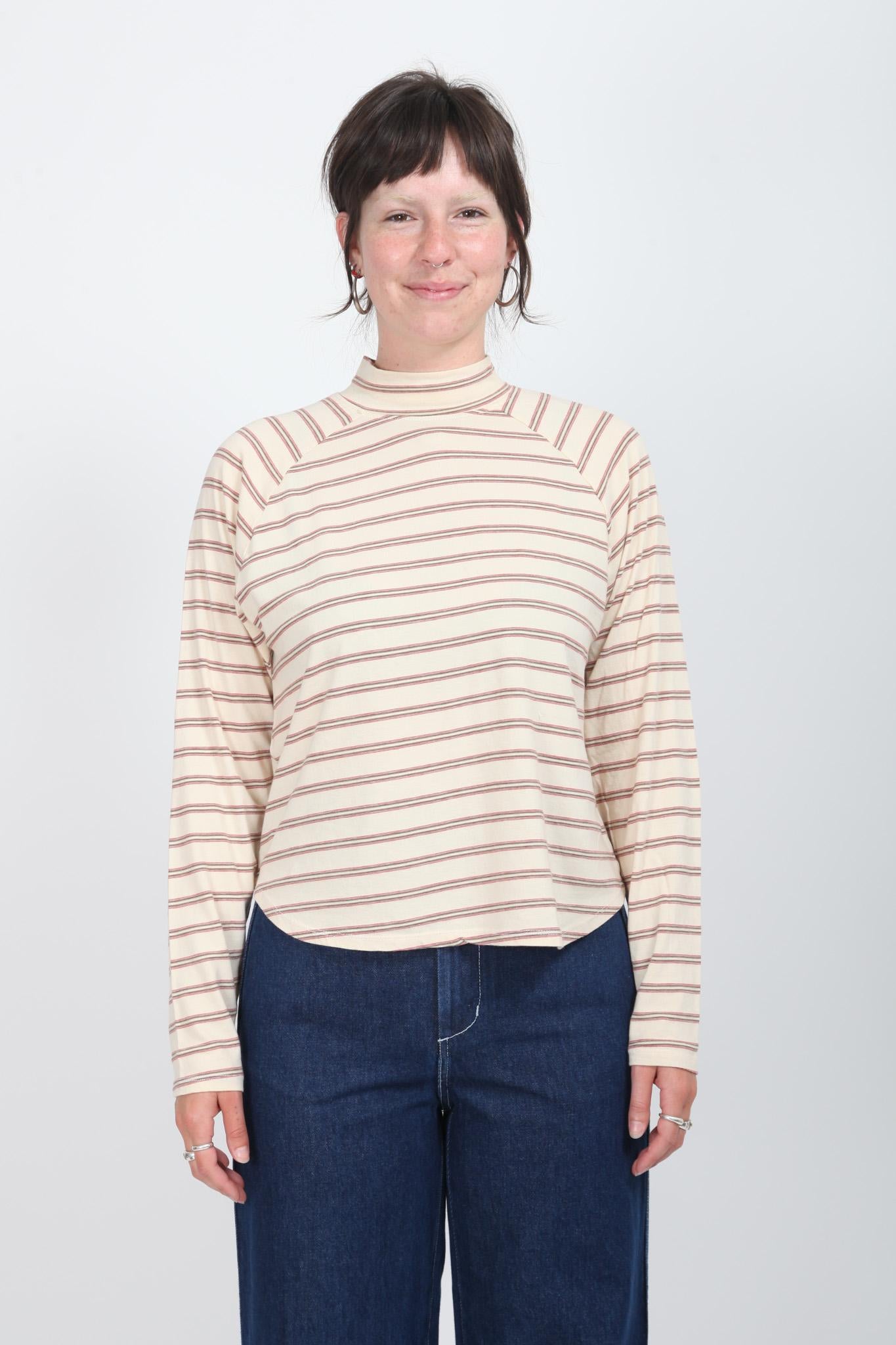Hopp Top - Natural Stripe