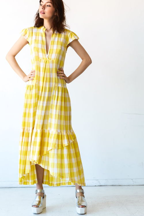 Miranda Maxi Gingham Gauze