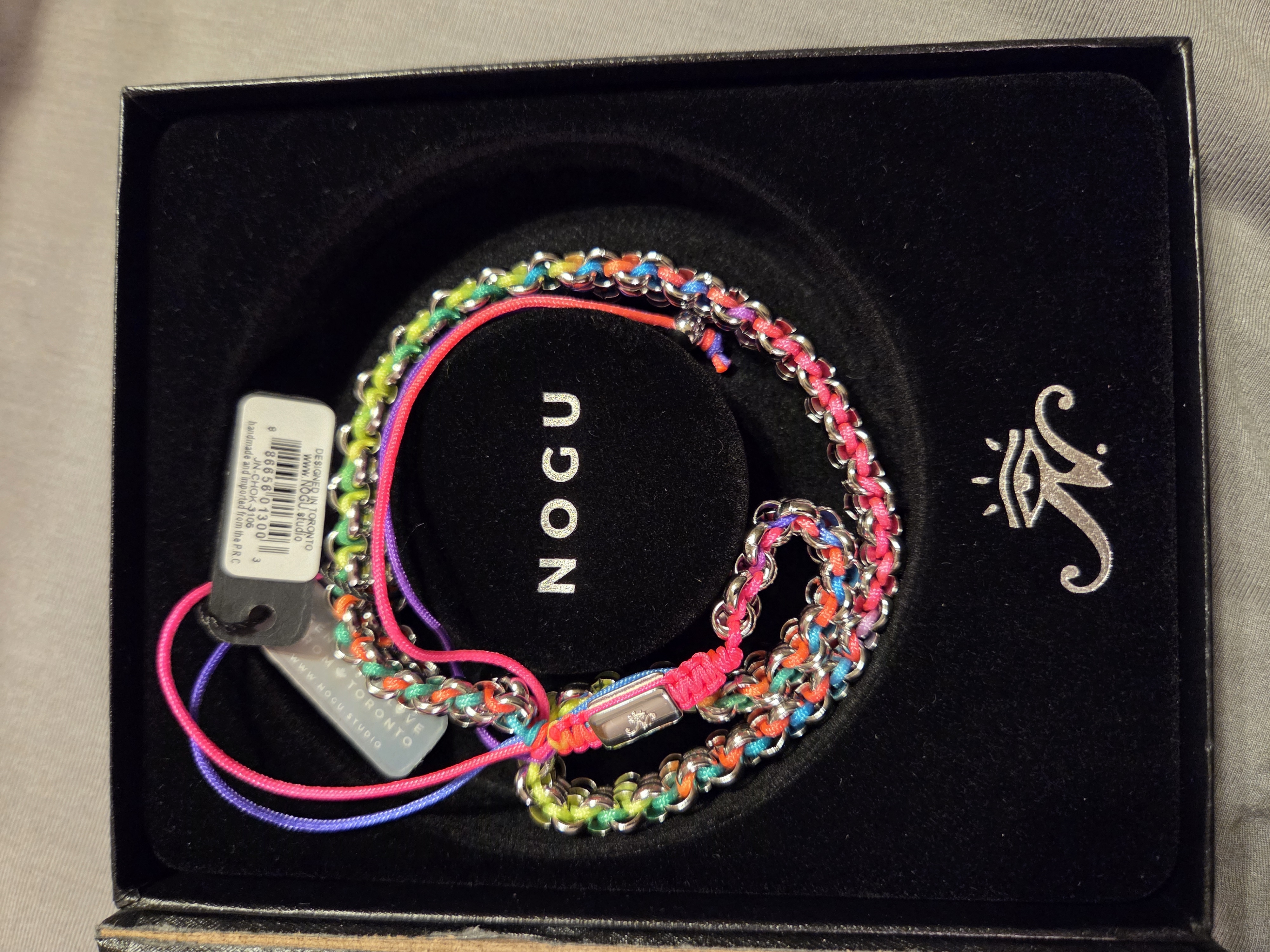 Spectrum x Silver | Kismet Links | Choker Necklace
