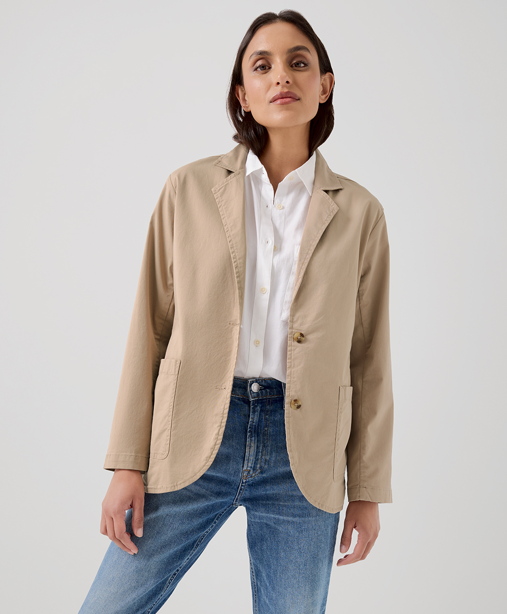 Women's Boulevard Brushed Twill Blazer