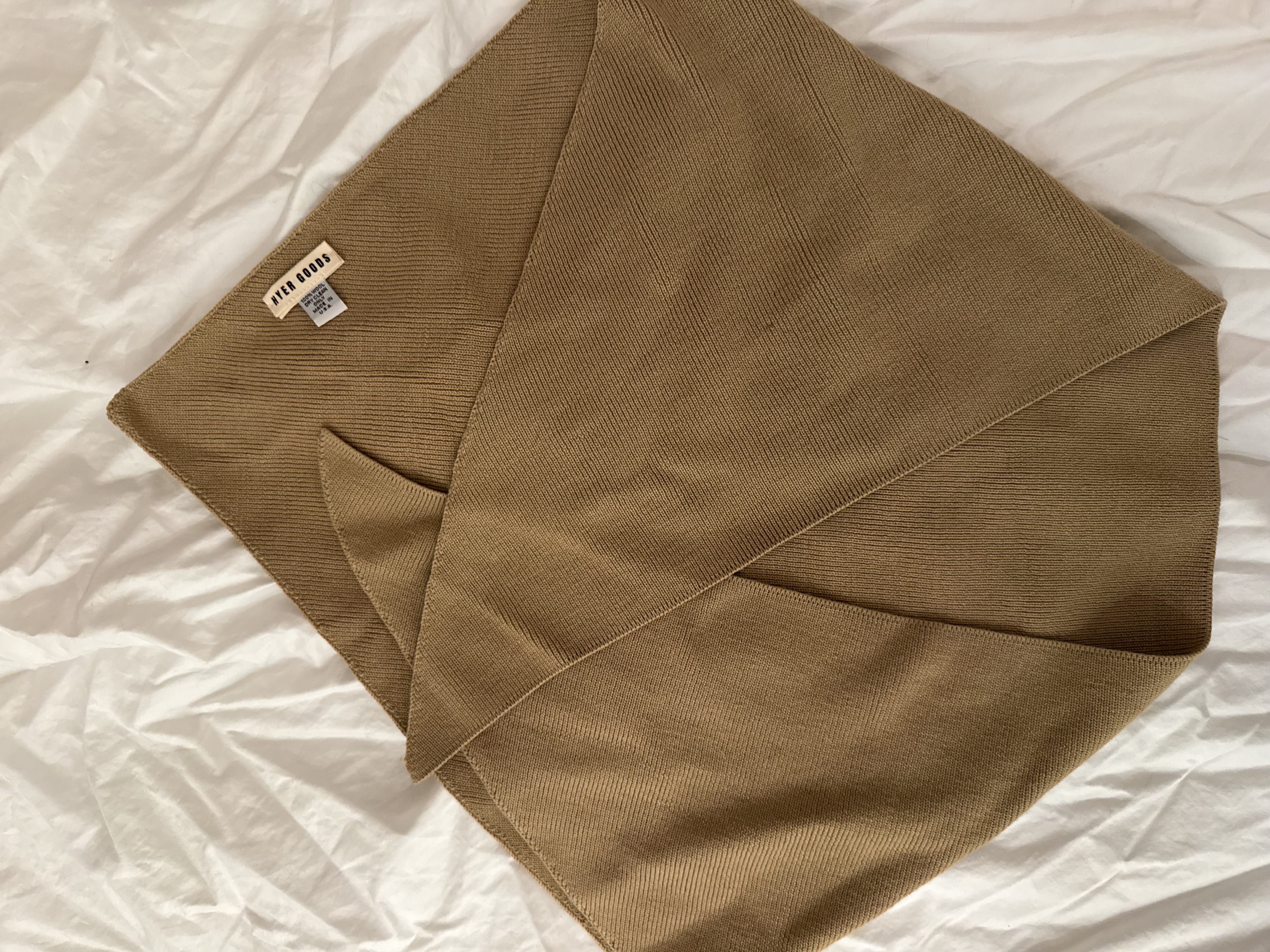 Merino Bandana Triangle Scarf