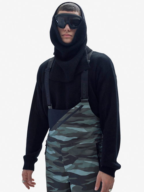 M 2L POWDER BIB - Zea Camo