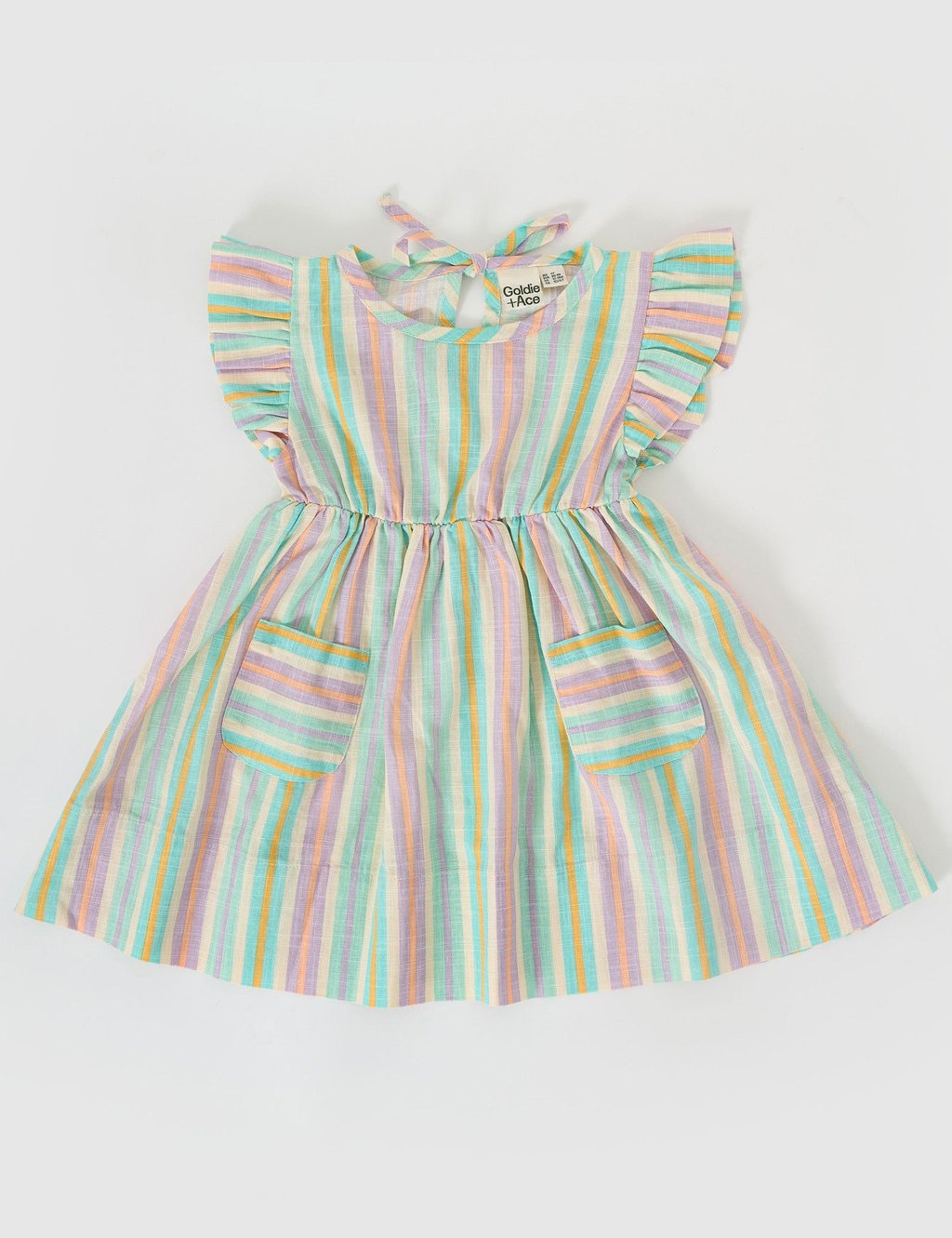 Resort Stripe Lyla Linen Dress