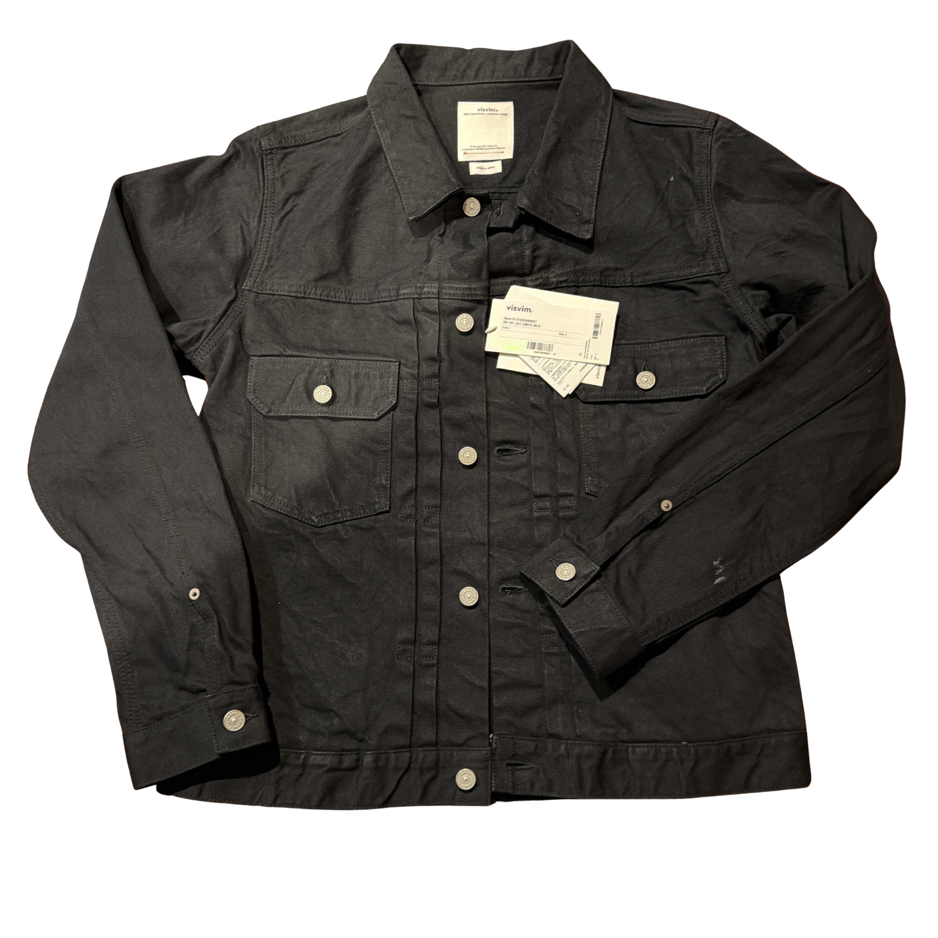 Visvim SS 101 JKT CMYK Black