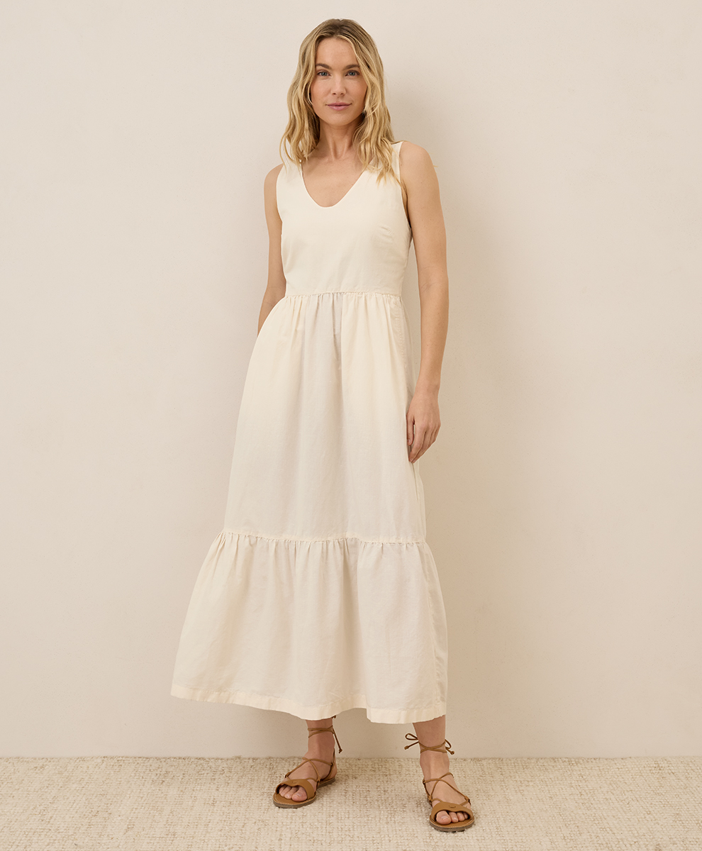 Women's Canopy Linen Blend Easy Tank Dress