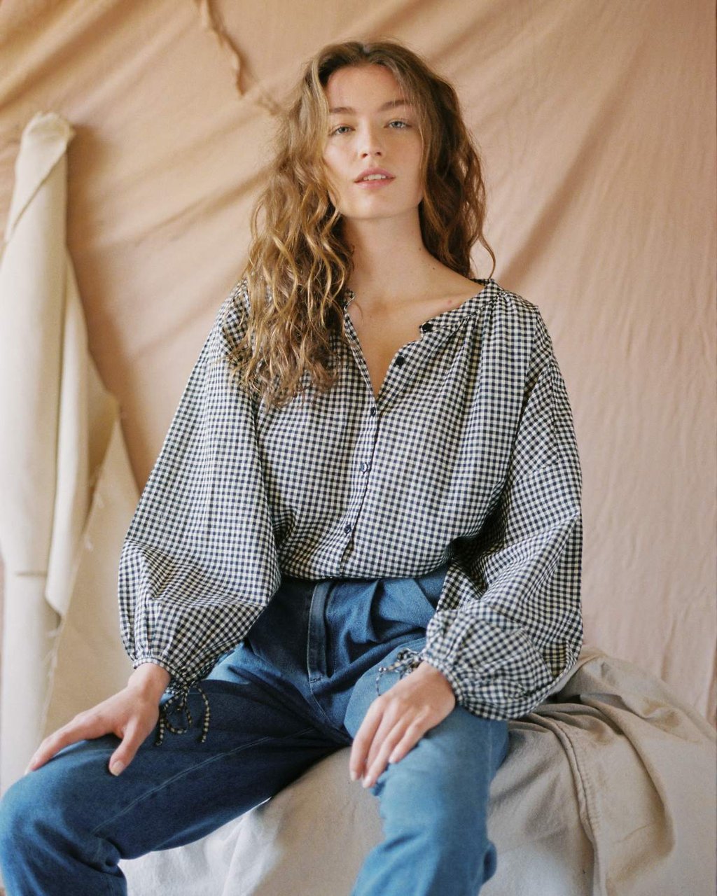 The Faye Top | Picnic Gingham