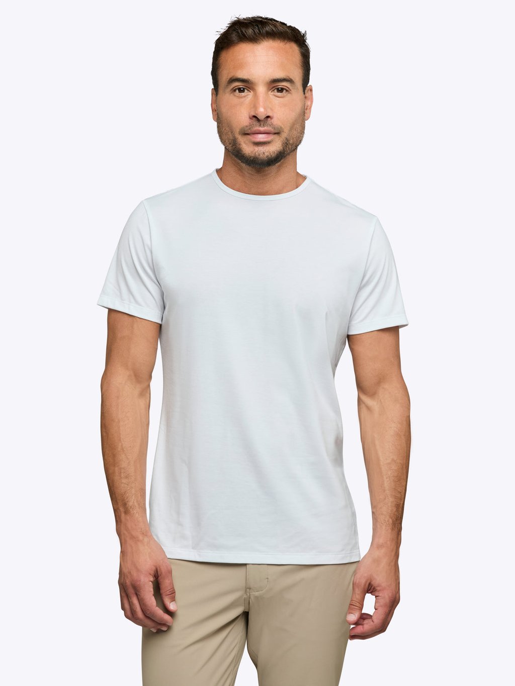AO Split-Hem Tee | White Signature-fit PYCA Pro®