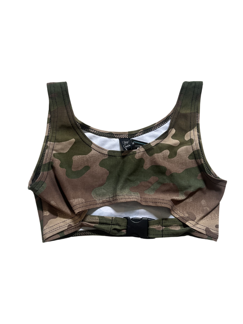 Rolita Couture Camo Top