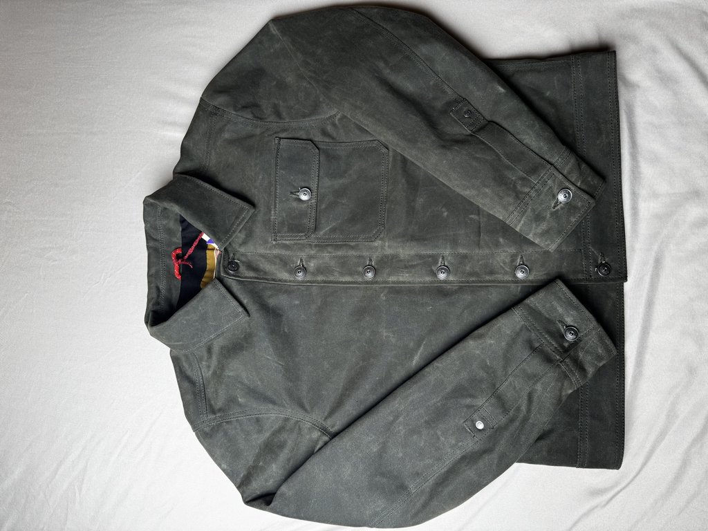 Waxed Mecha Jacket