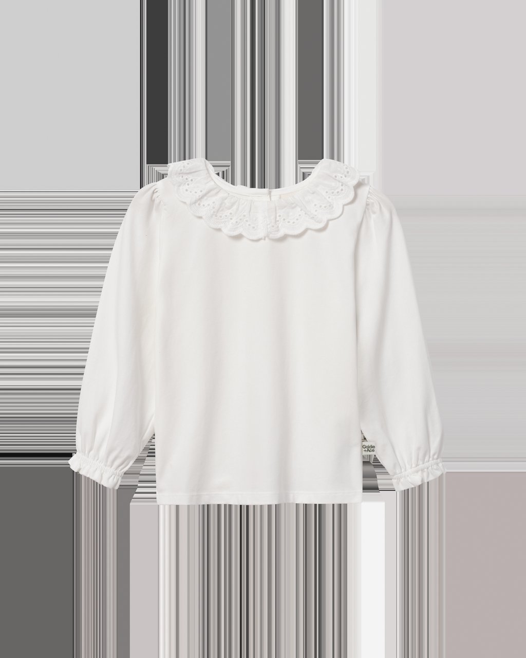 Laura Puff Sleeve Collar Long Sleeve Top