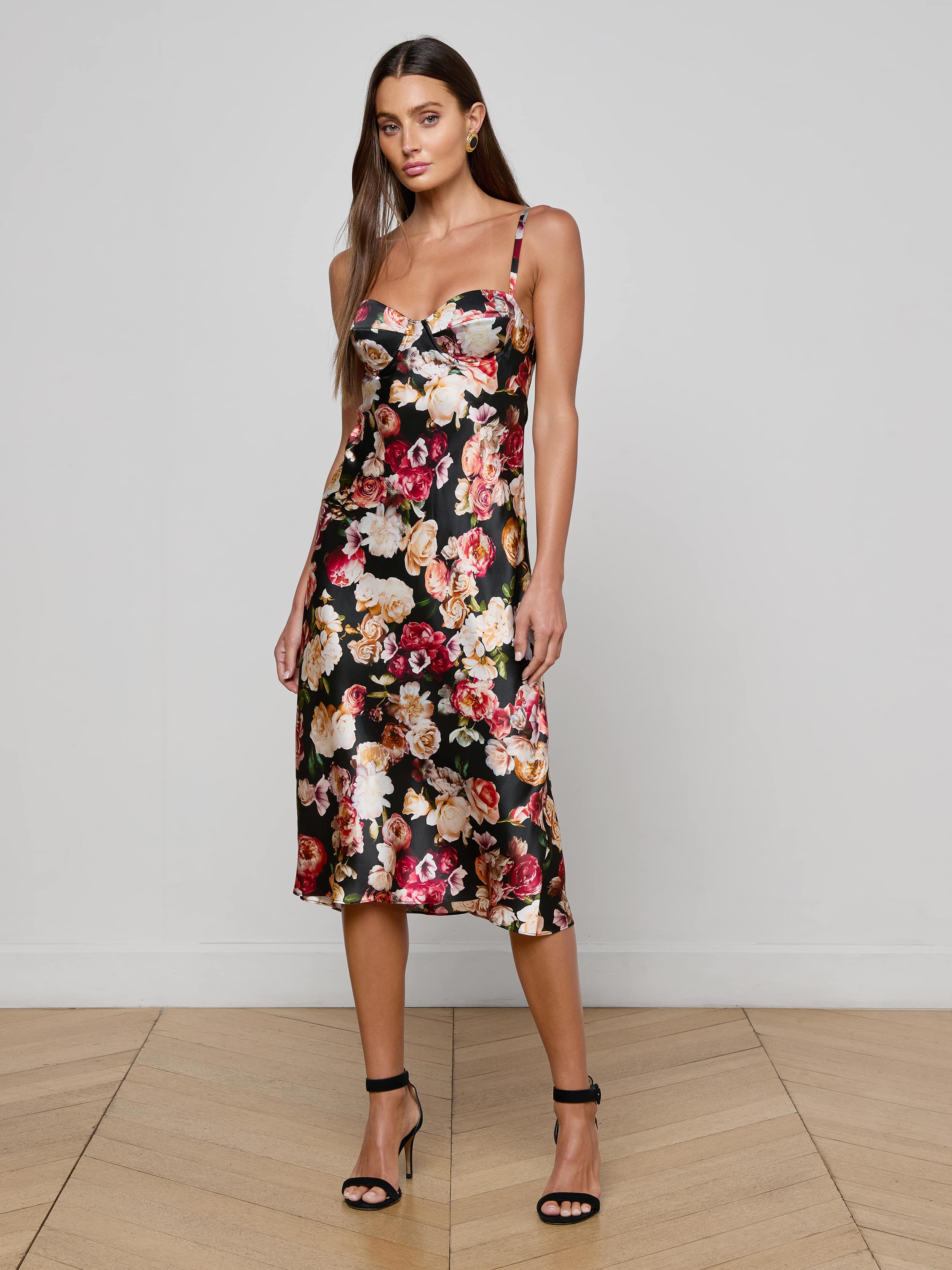 Solay Silk Slip Dress