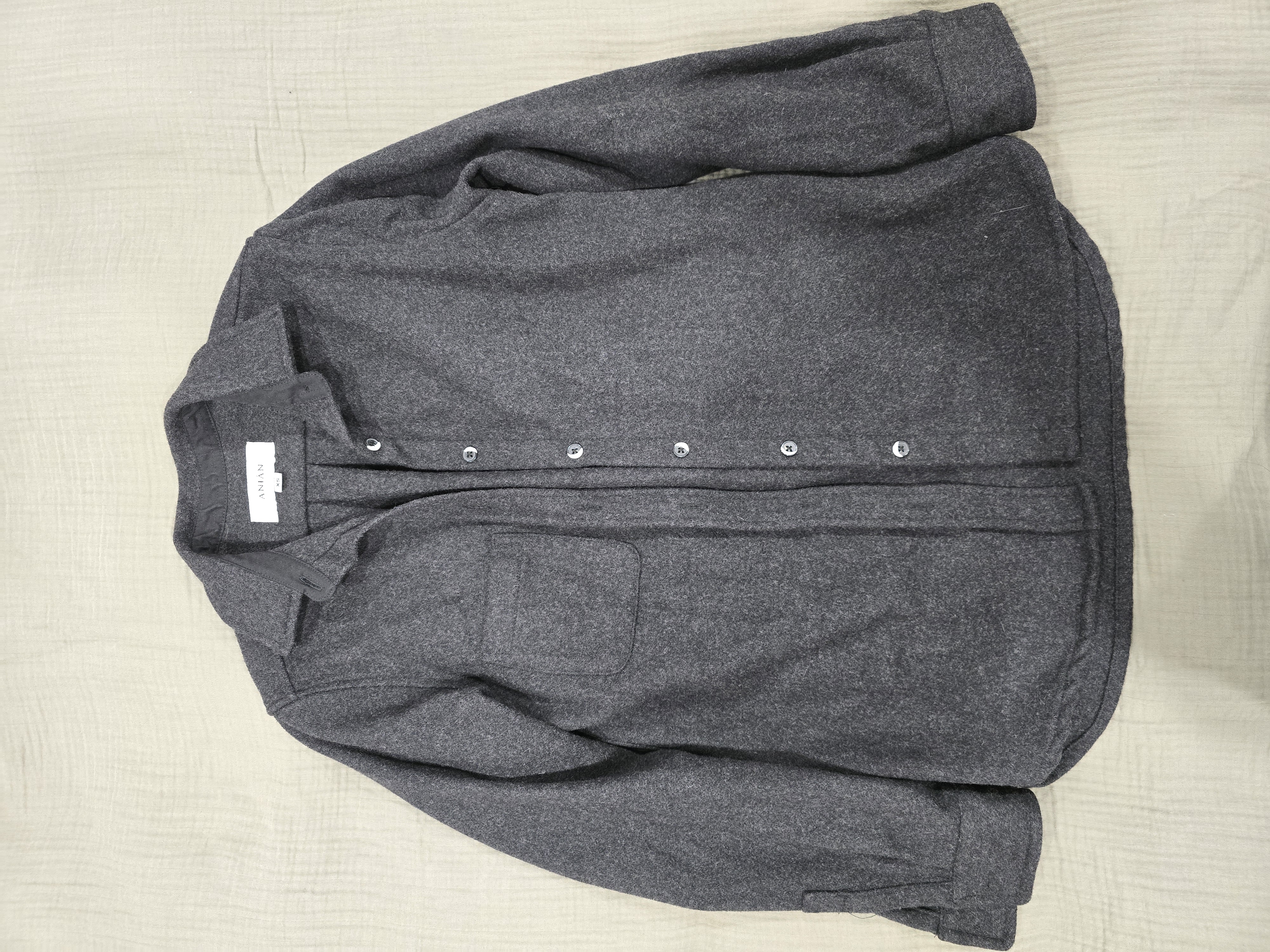 The Modern Melton Wool Shirt (600GSM)