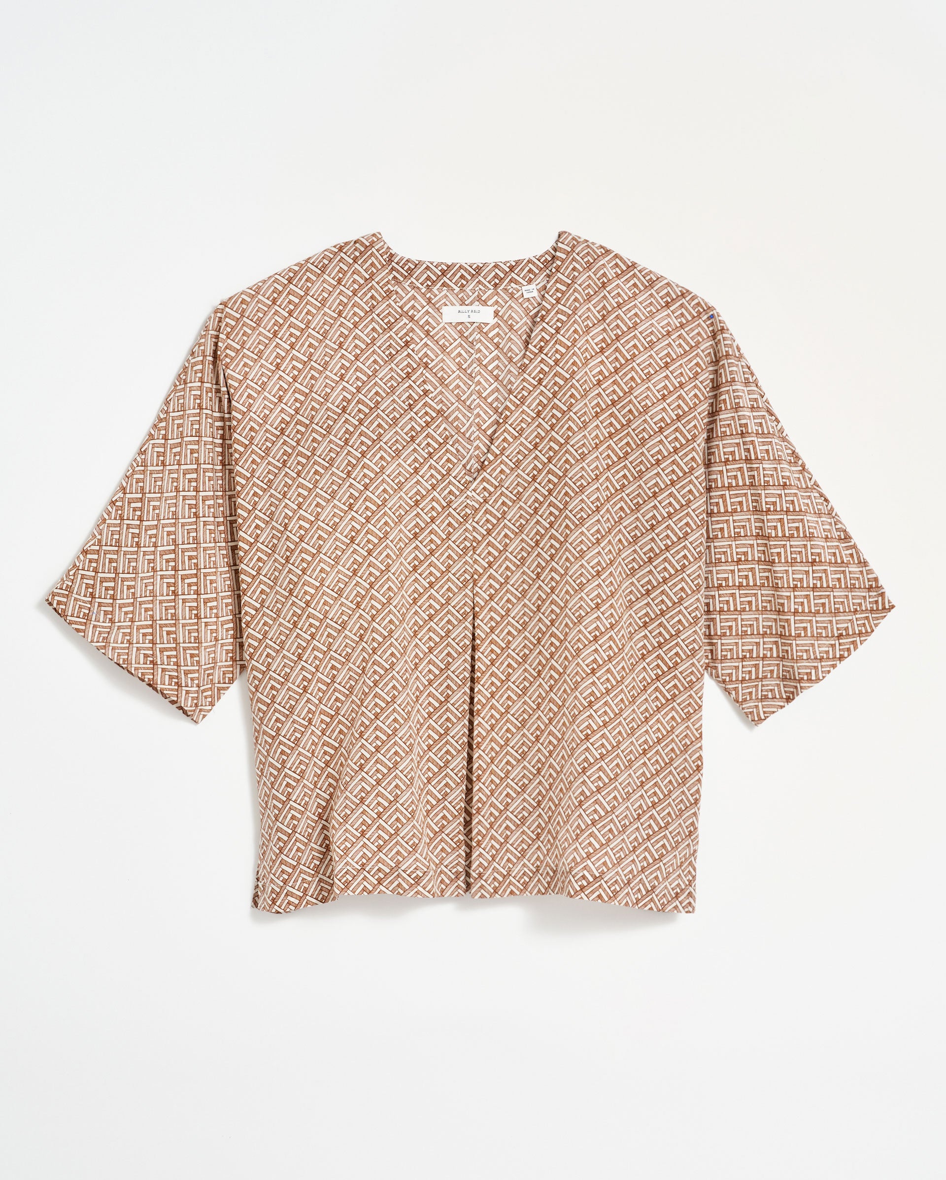 V PLEAT BLOUSE