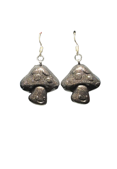 Sparkly Mushy Earrings