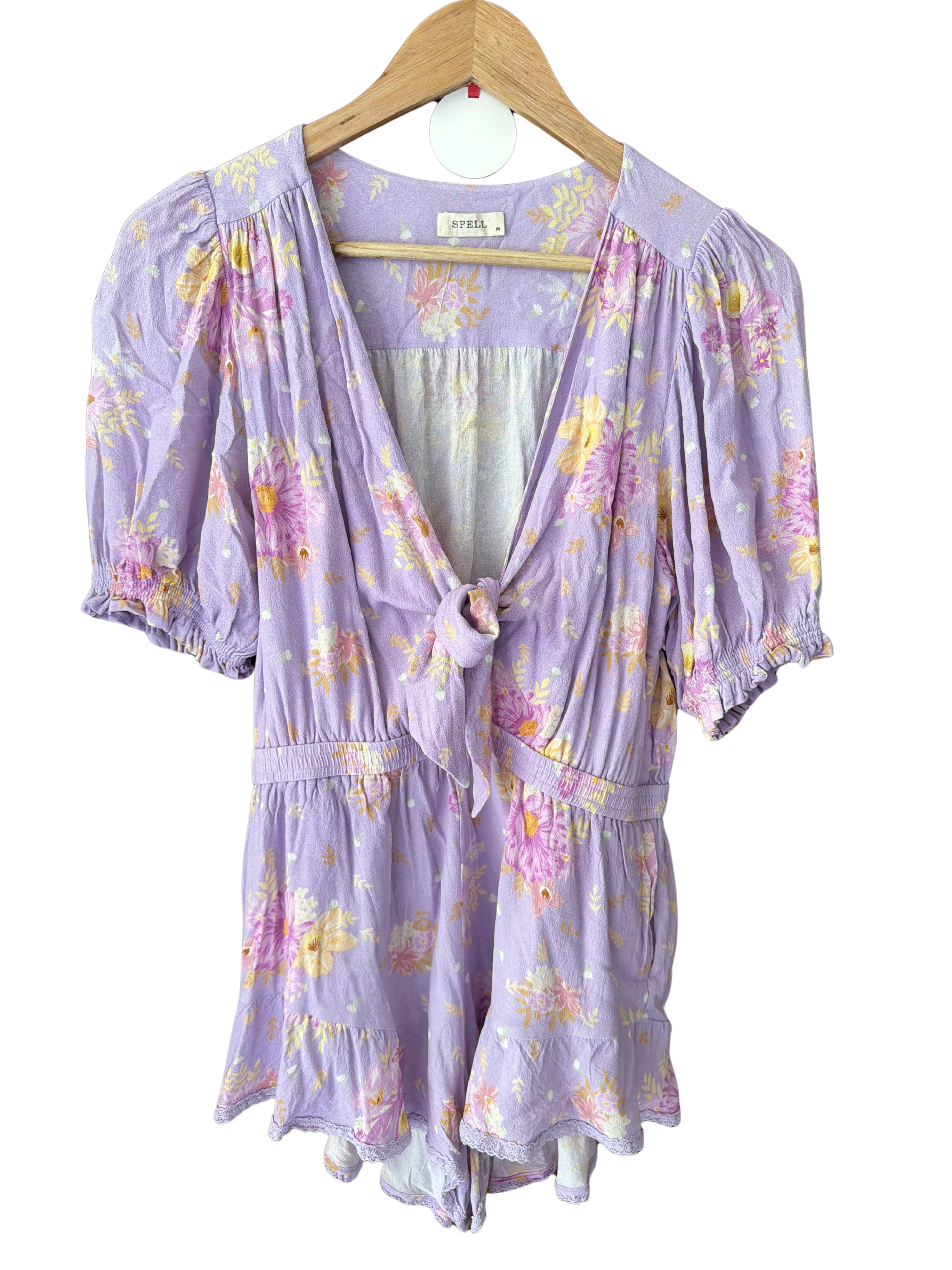 EUC Spell Lavender Romper