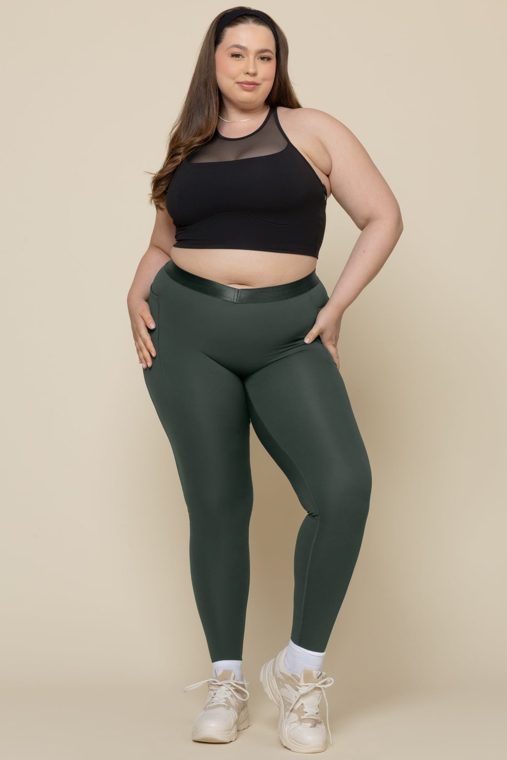 Contour Legging - Deep Forest