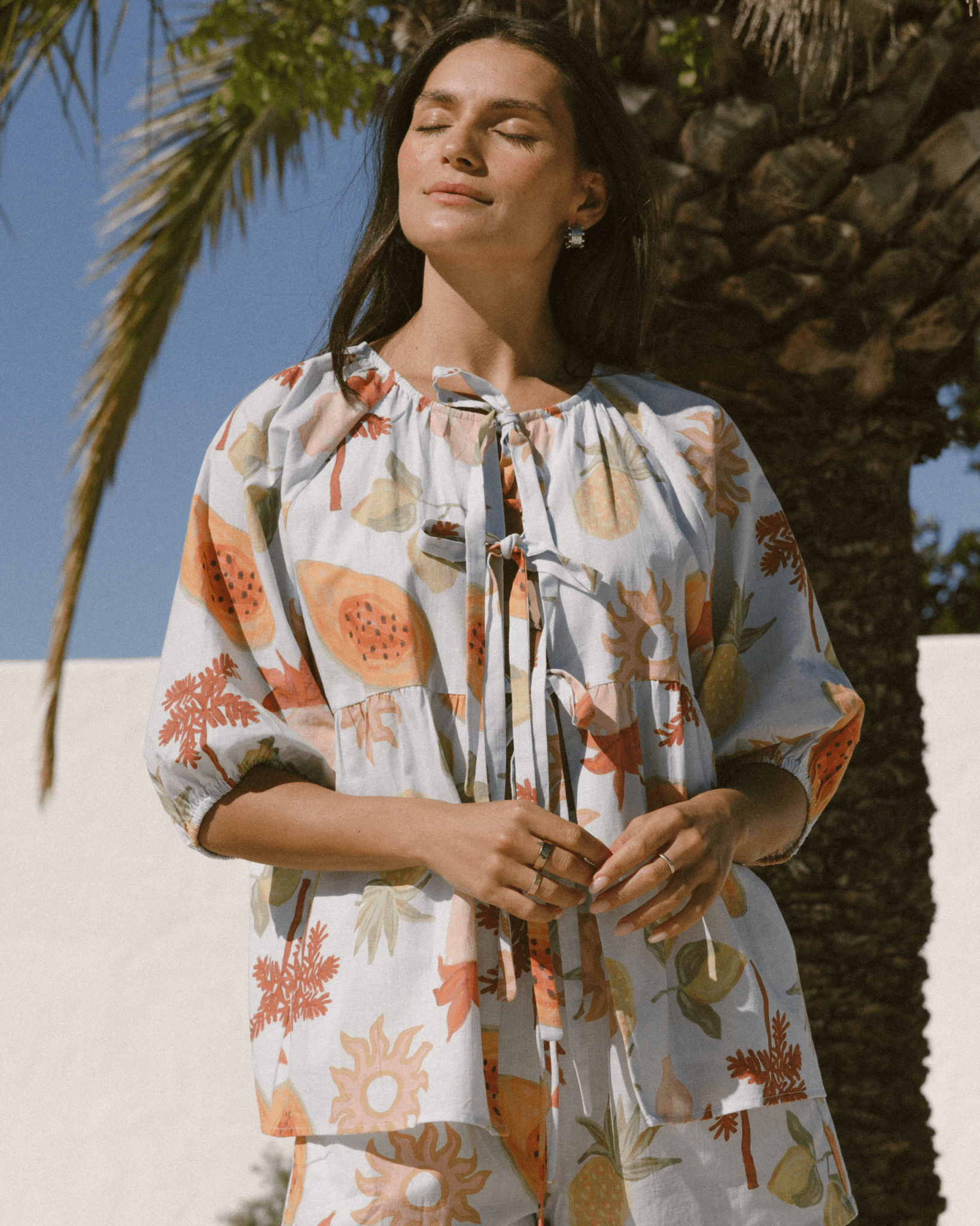 Florence top | Blue Calypso