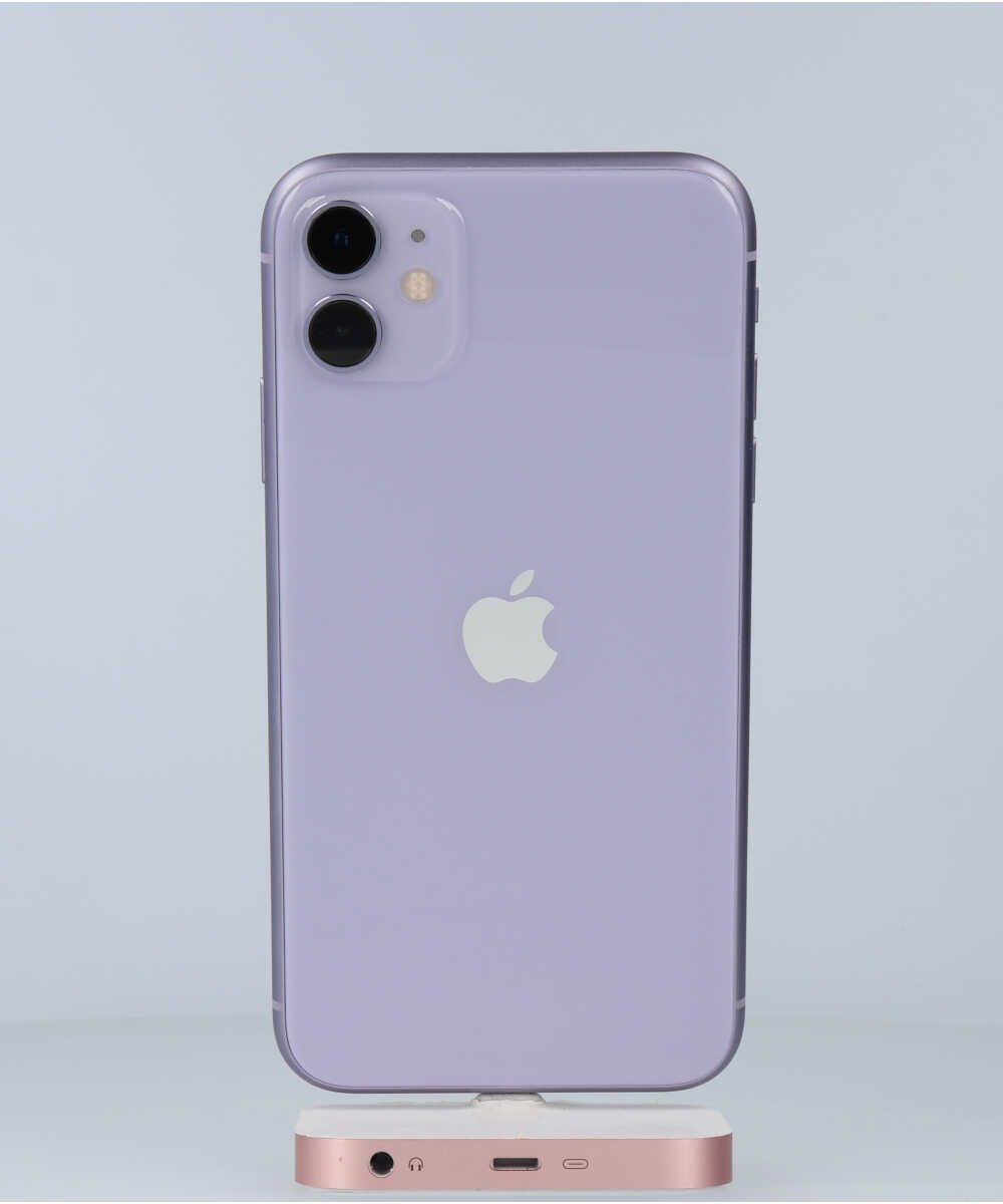 極美品 SIMフリー iPhone11 256GB パープルdocomo