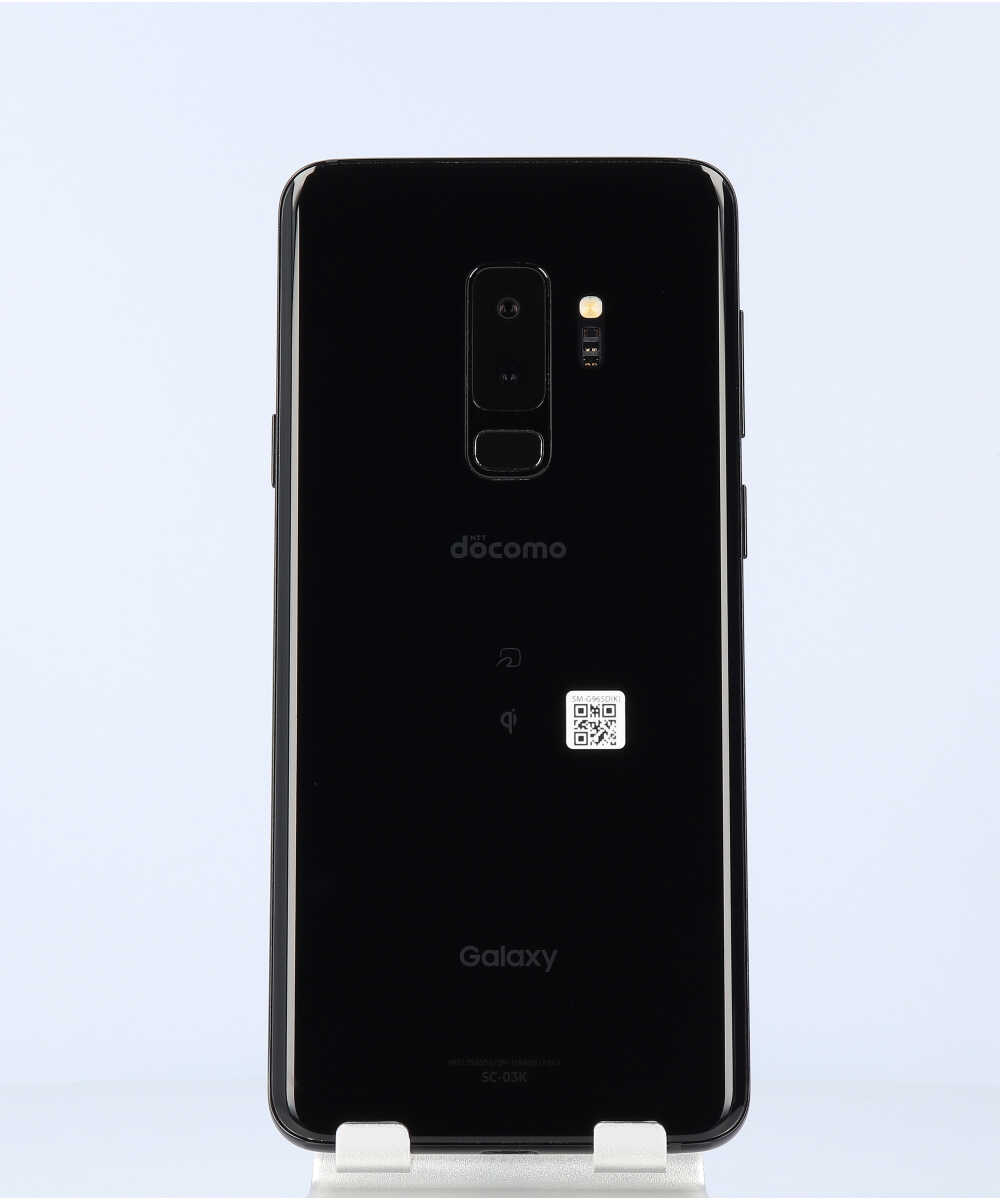 Galaxy S9 +Plusドコモ sc 03k BL訳あり SIMフリー付属品社外の赤色ケース