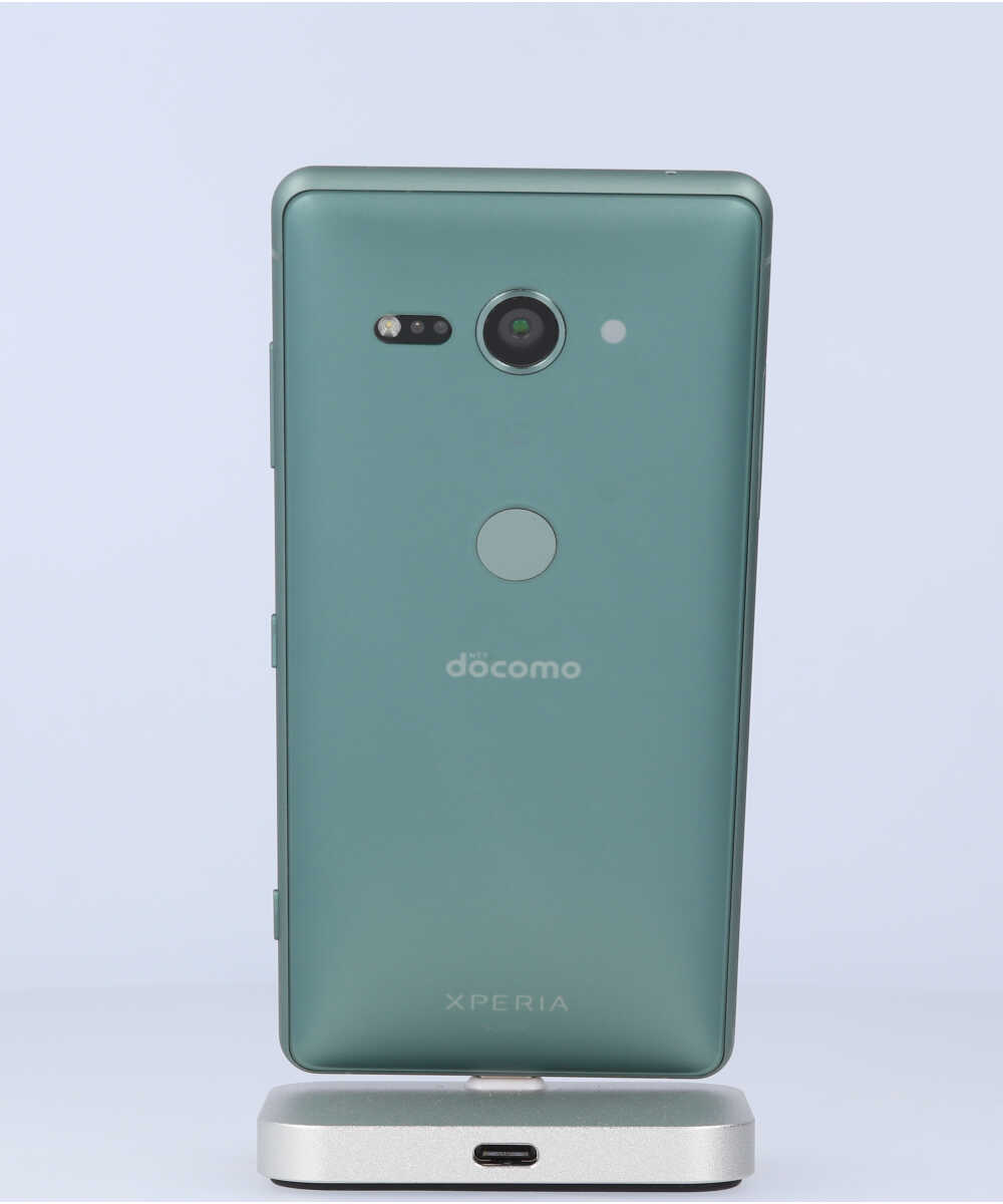 ドコモ Xperia XZ2 compact SO-05K カラー緑 - スマートフォン本体