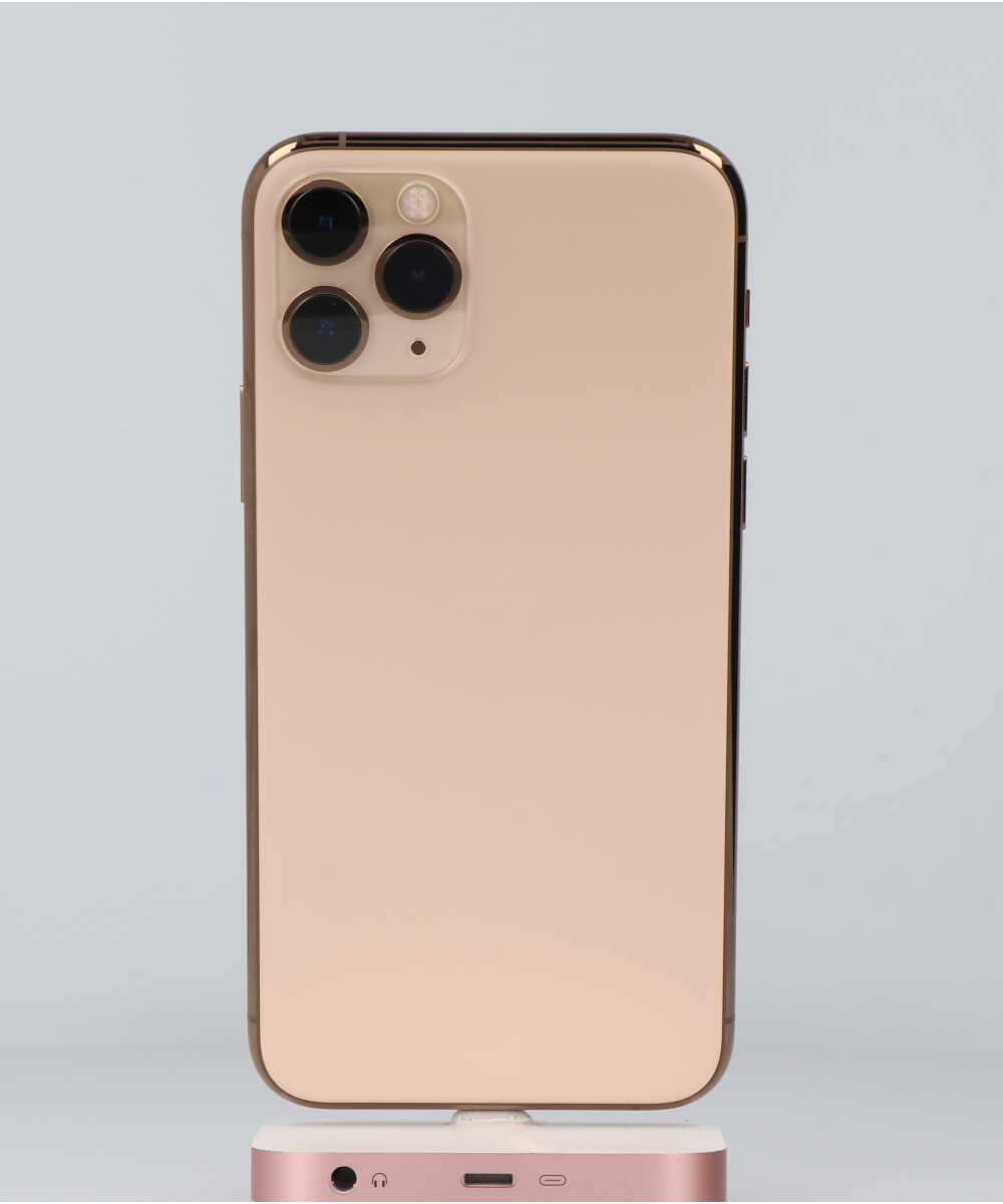 新作入荷格安iPhone 11 Pro 256GB ゴールド　ドコモ 本革製カバー付き（送料無料） iPhone