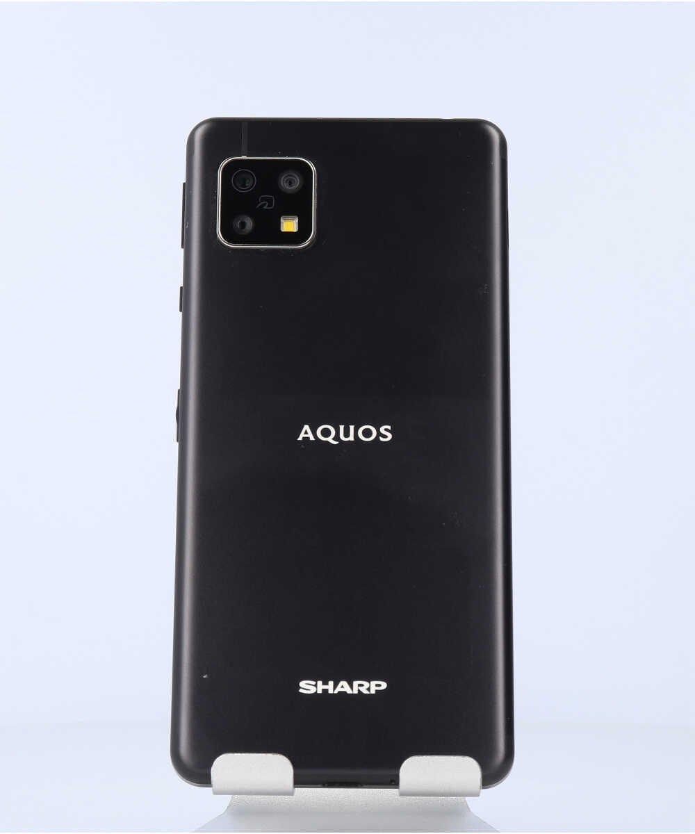 SHARP AQUOS sense4 ブラック SIMフリースマートフォン www