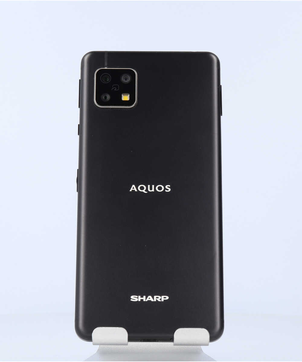 最安値新作 AQUOS - AQUOS sense4 SH-M15 ブラック SIMフリーの通販 by