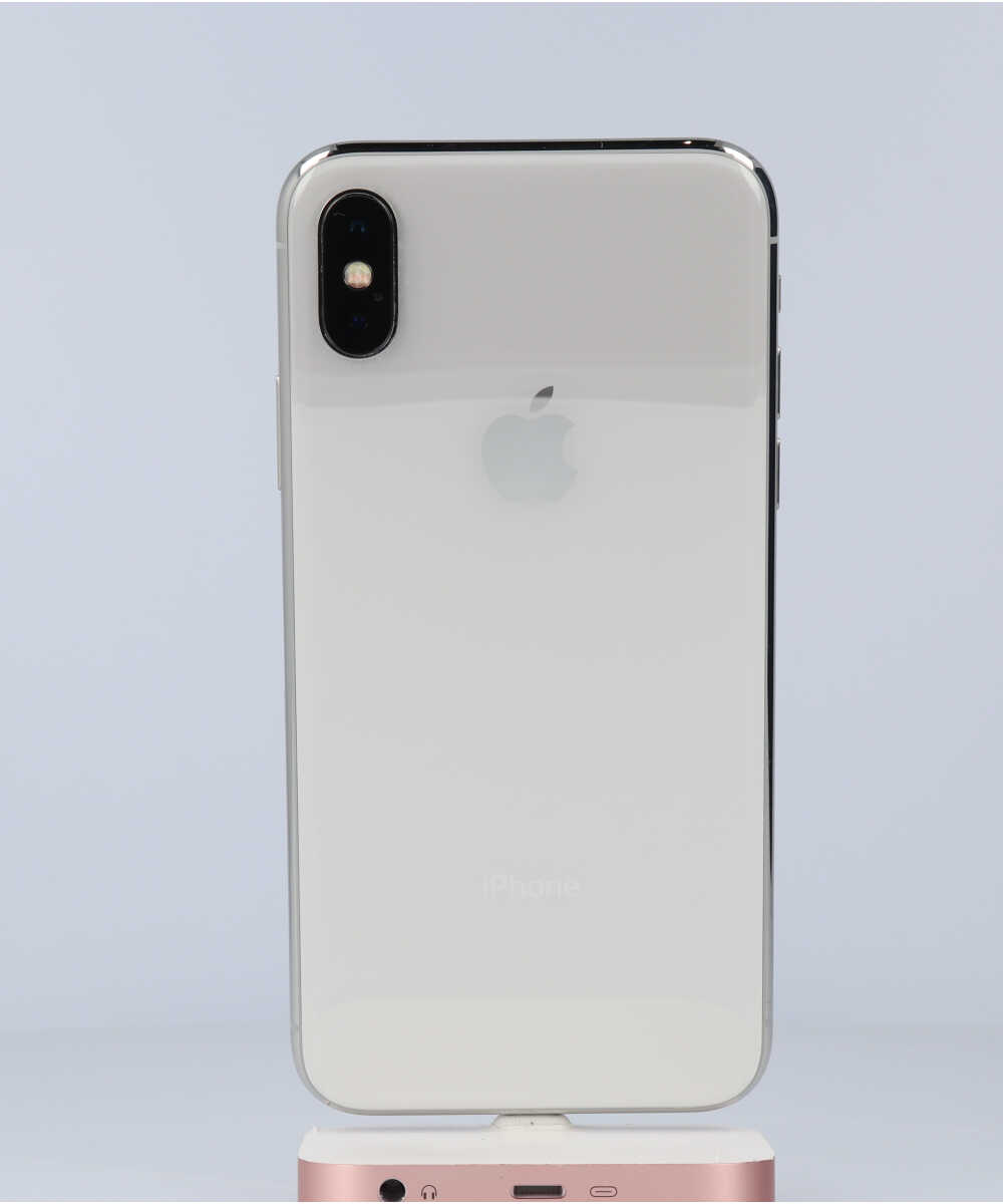 iPhone X Silver 64GB docomo - スマートフォン/携帯電話