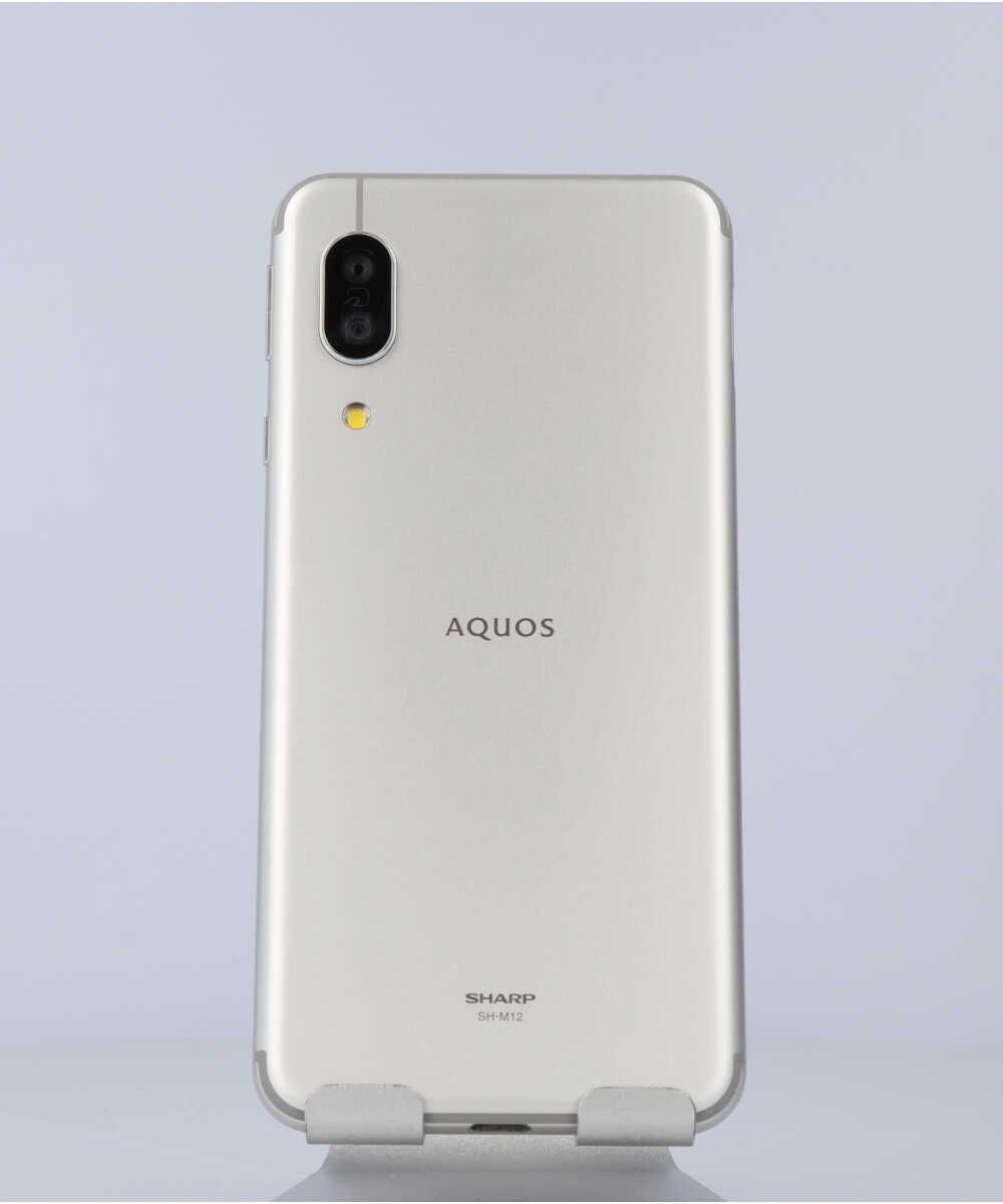 AQUOS sense3 SＨ-M12　シルバーホワイト