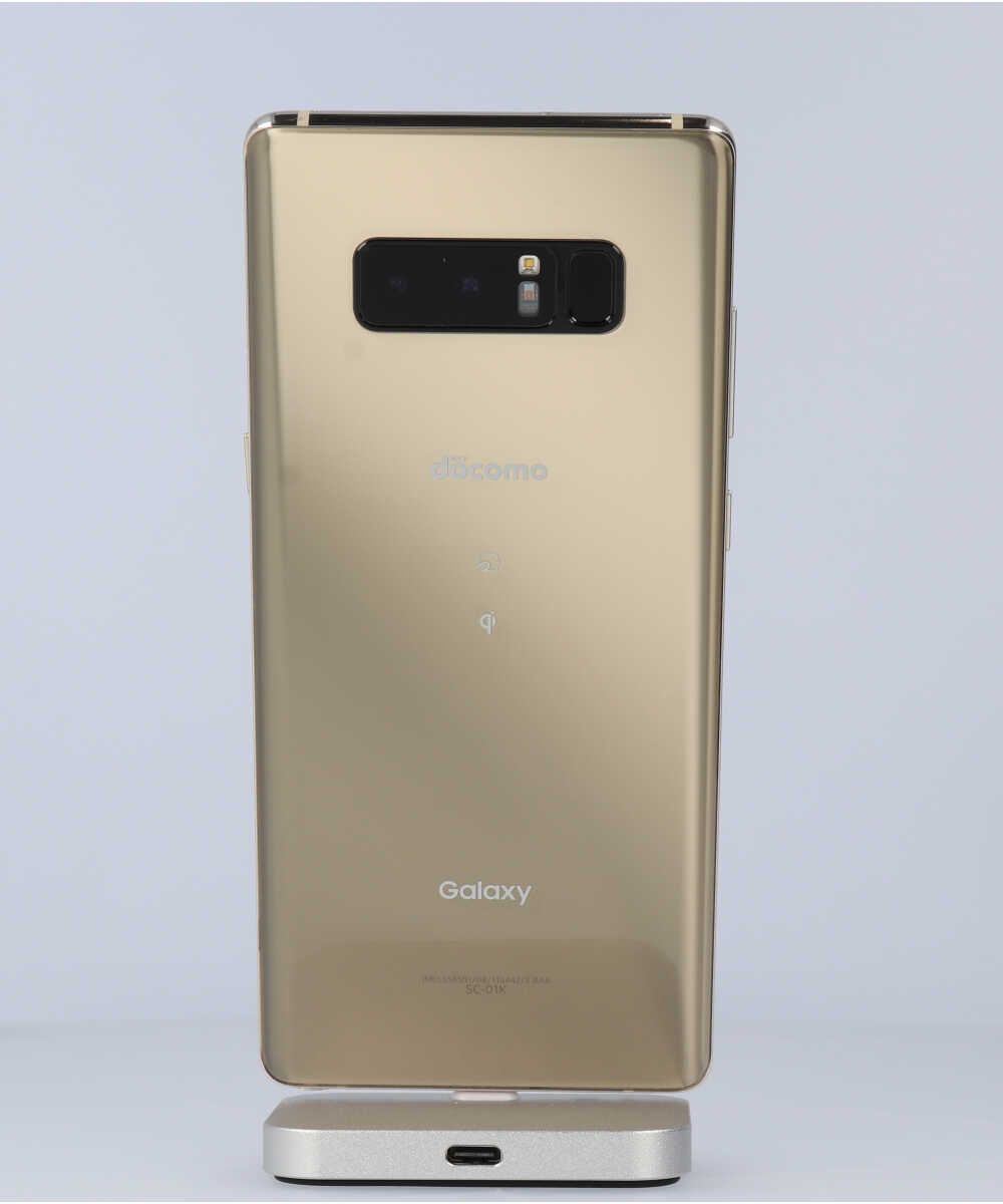 Galaxy Note 8 Gold 64 GB docomoスマートフォン本体 - スマートフォン本体