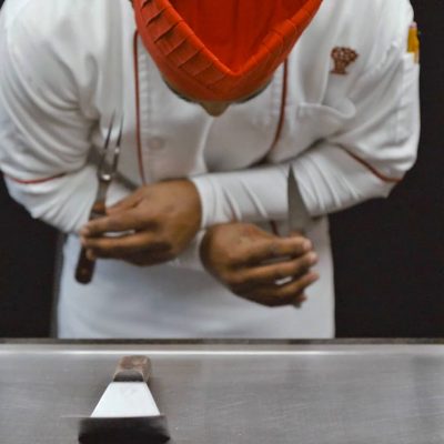 Benihana Chef Bowing