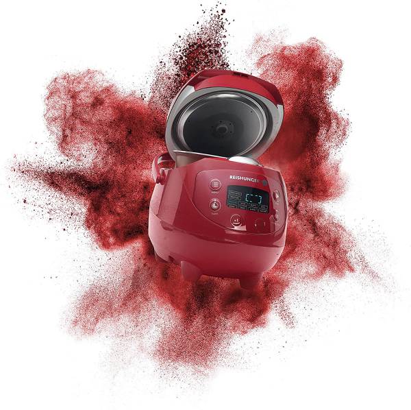 Cuociriso Mini Digitale Reishunger Rosso